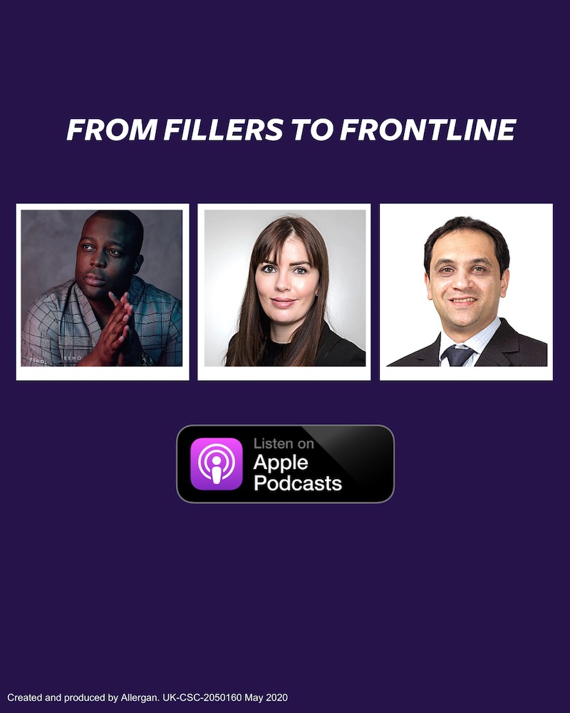 Cosmetic doctor Tijion Esho hosts podcast telling of return to NHS frontline