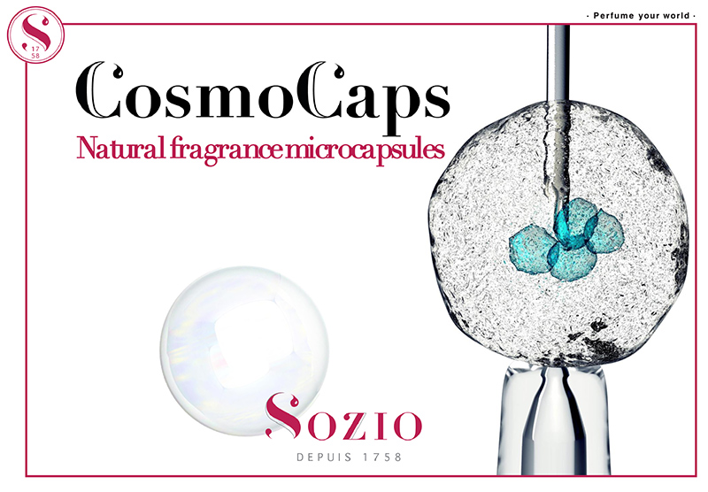 COSMOCAPS – Natural Microcapsules by Sozio
