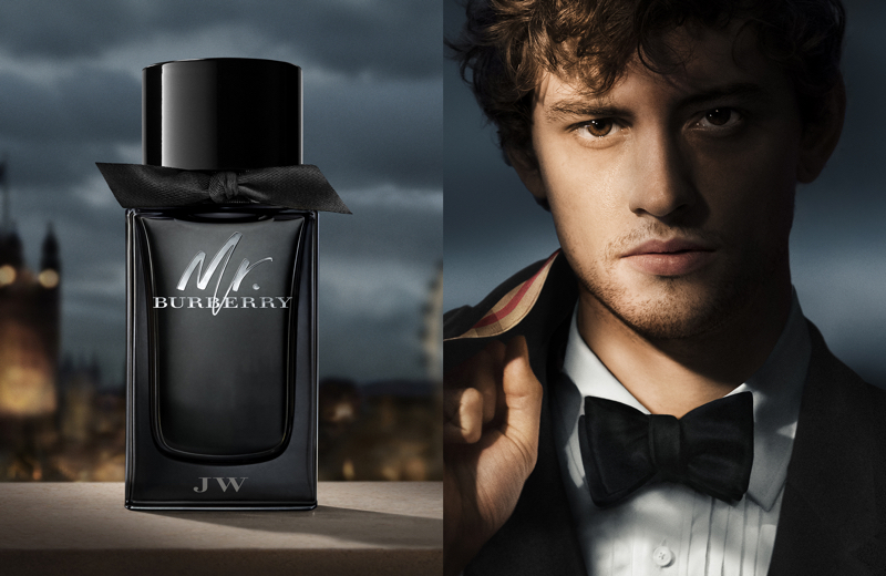 Josh Whitehouse was named the new face of Mr. Burberry this year