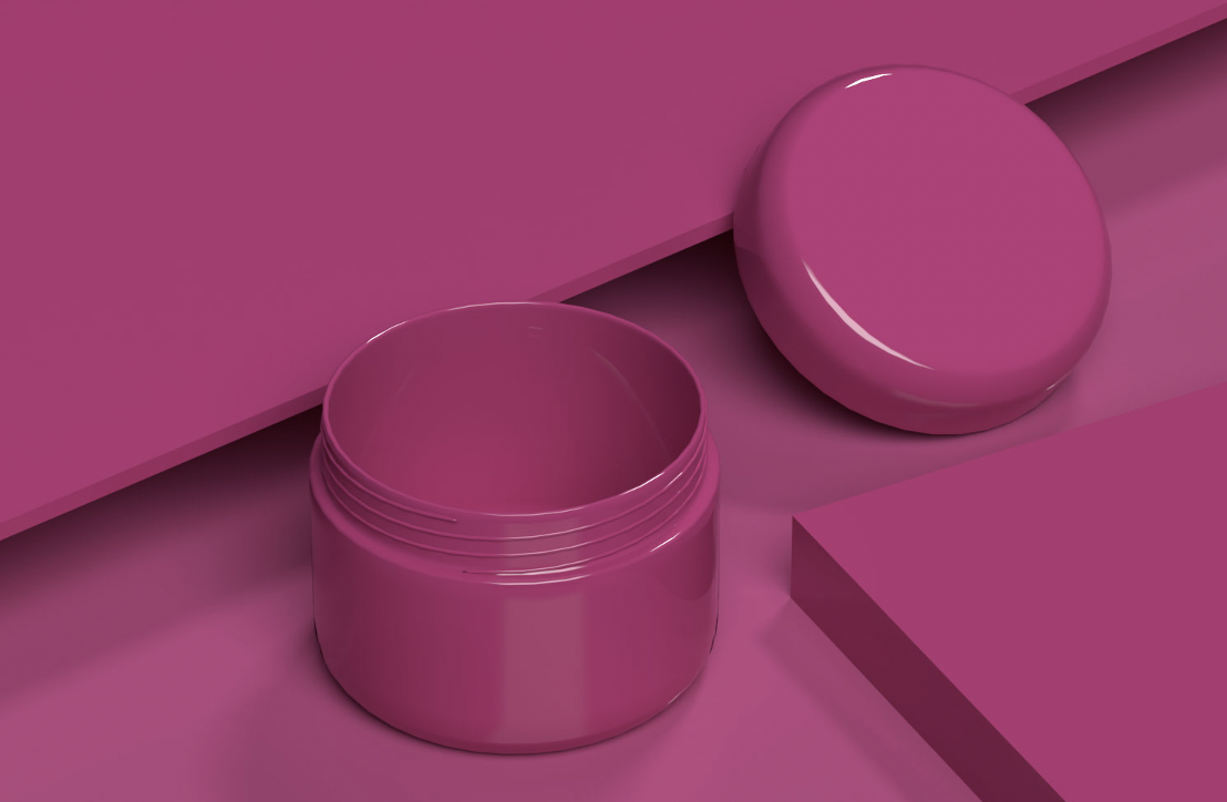 Stick containers for solid hair care products