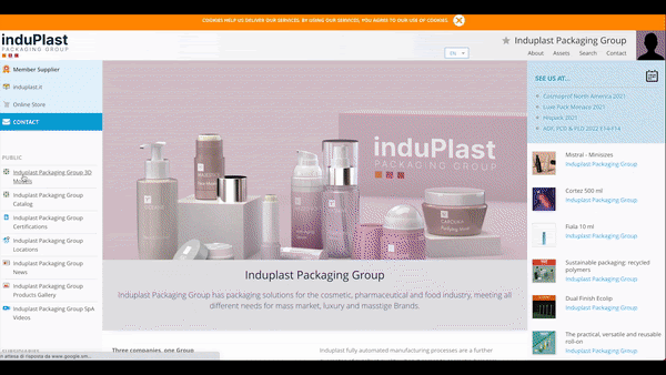 Customise your packaging live with Induplast Packaging Group