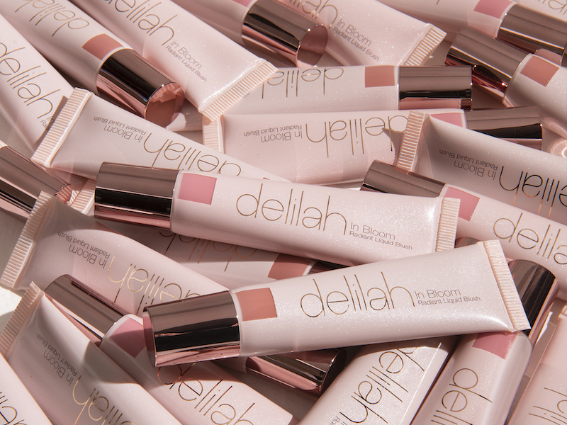 Delilah Cosmetics offers lip and and cheek malke-up products as well as brushes