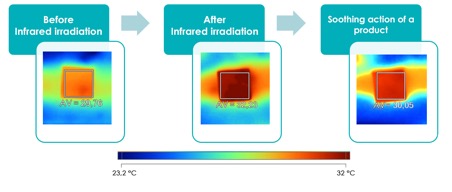 Dermscan Innovation: Assessment of infrared protection of cosmetic products 