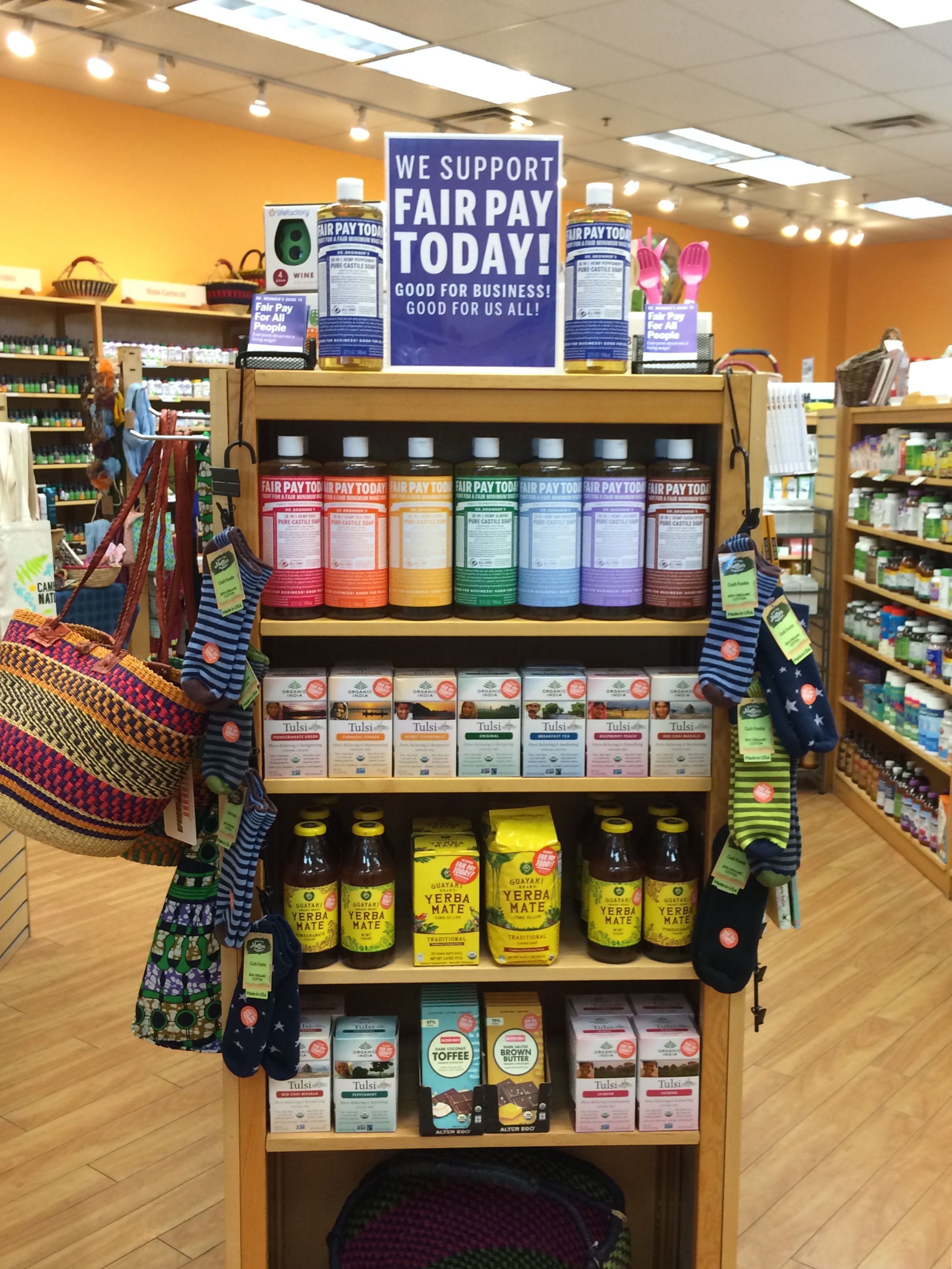 Dr. Bronner's has rolled out packaging that supports its fair pay campaign