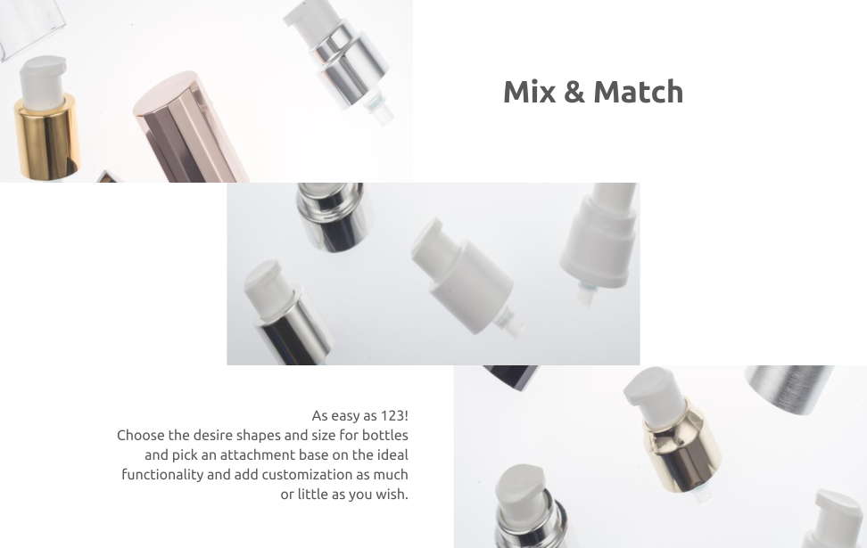 EPOPACK's mix and match system - creating unique packaging combinations