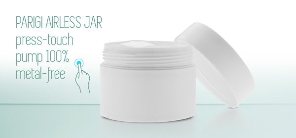 Eurovetrocap’s new refillable airless jar