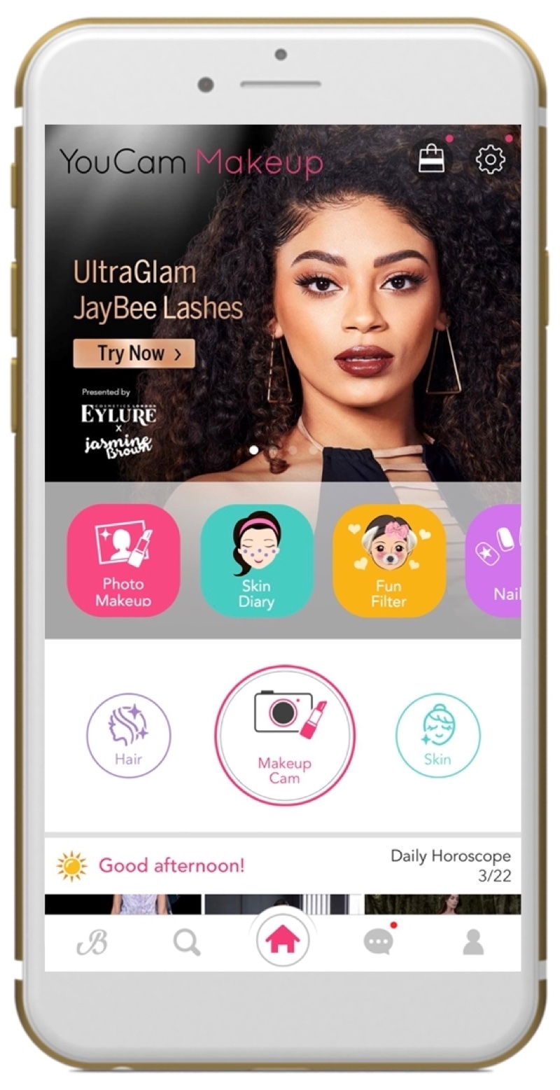 Eylure collaborates with YouCam Makeup to create AR try-on app