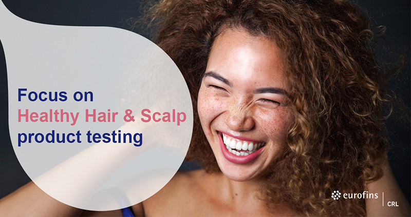 Focus on healthy hair and scalp product testing