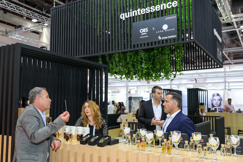 A selection of niche perfumers were hand picked to exhibit at the Beautyworld Middle East show.