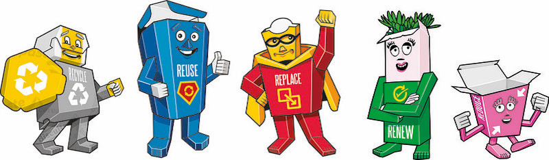 From carton to cartoon: Meet the new 'faces' of sustainable packaging

