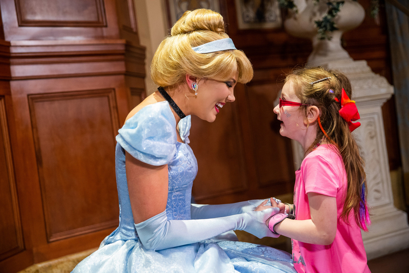 Young guests can receive looks inspired by their favourite Disney princess (via wdwnews.com)