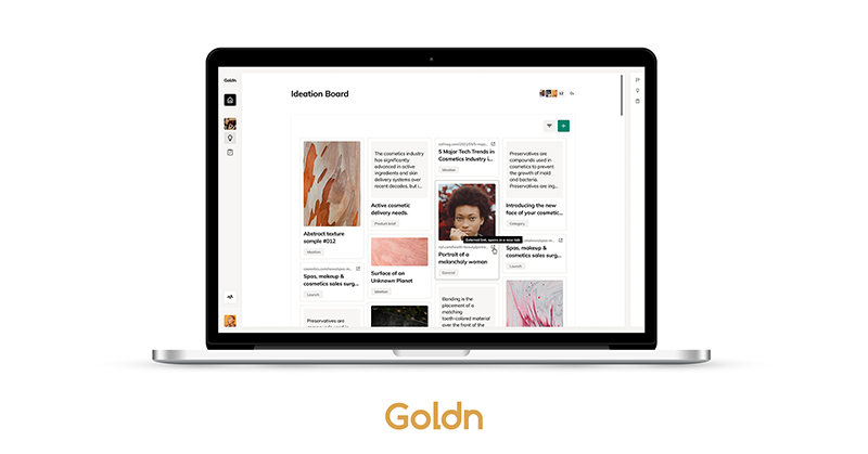 Goldn launches new digital product creation platform for cosmetics industry
