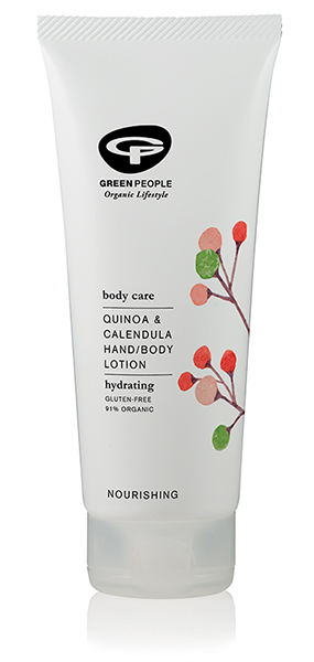 Green People launches a quinoa and calendula hand and body lotion