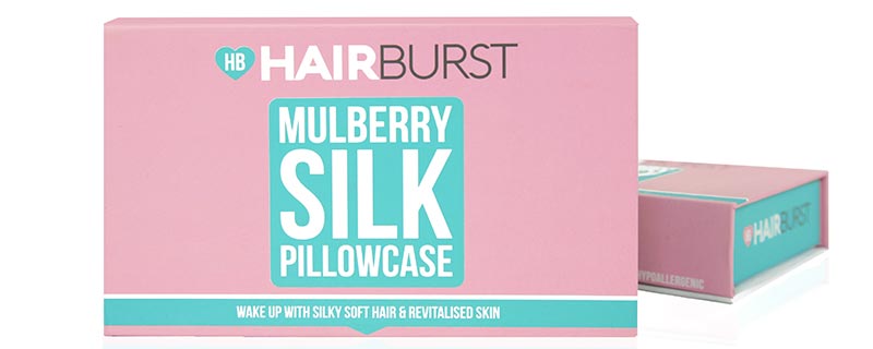 Hairburst leaves hair silky soft with new pillowcase