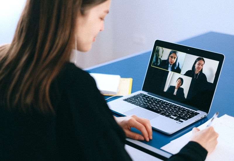 Half of Brits cannot stand how they look on a video call