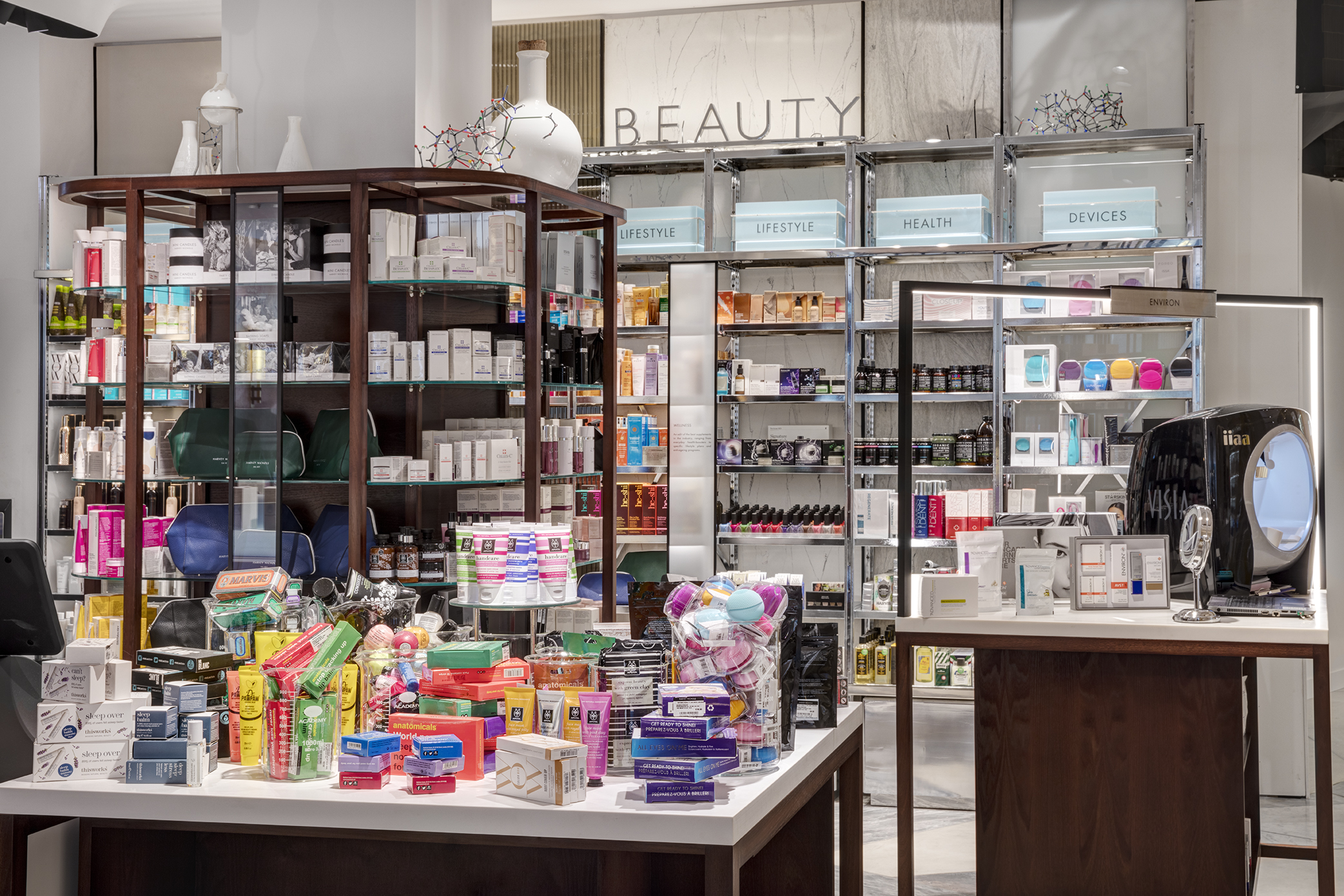 The Beyond Beauty section will showcase iconic brands from the last decade