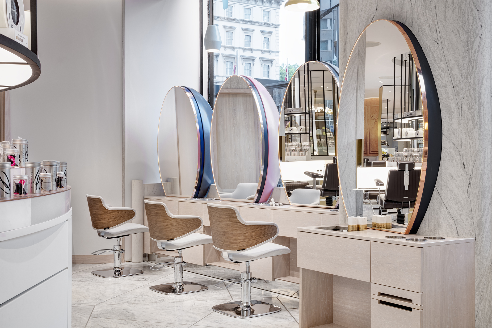 Blow dries will be on offer in the Beauty Lounge