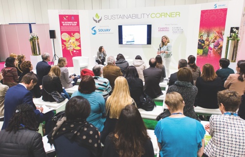 Sustainability had its own 'zone' and seminar segment