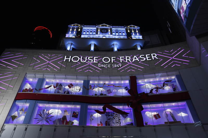 House of Fraser acquired by Sports Direct owner for £90m