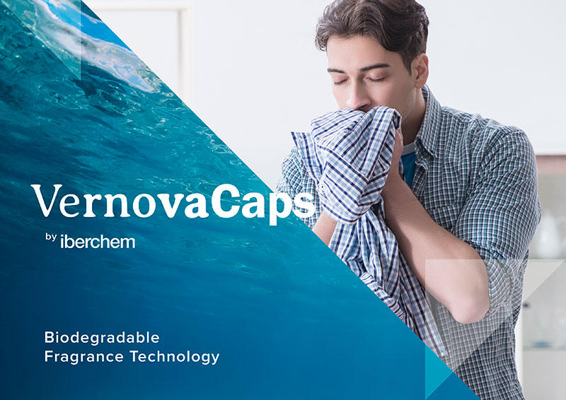 Iberchem presents Vernocaps, the company's own biodegradable fragrance encapsulation technology