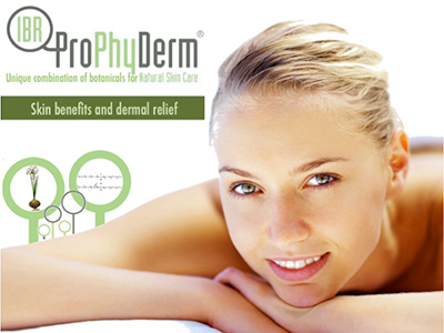IBR ProPhyDerm - a unique combination of botanicals for dermal relief of sensitive skin