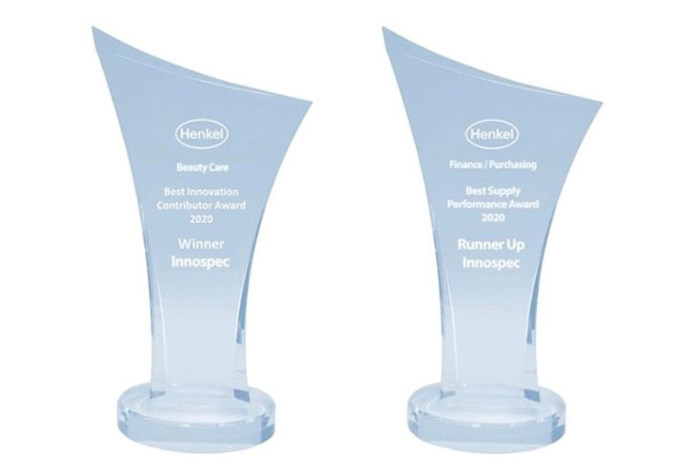 Innospec's powder-to-foam formulation wins Henkel Award Best Innovation Contributor Beauty Care 2020