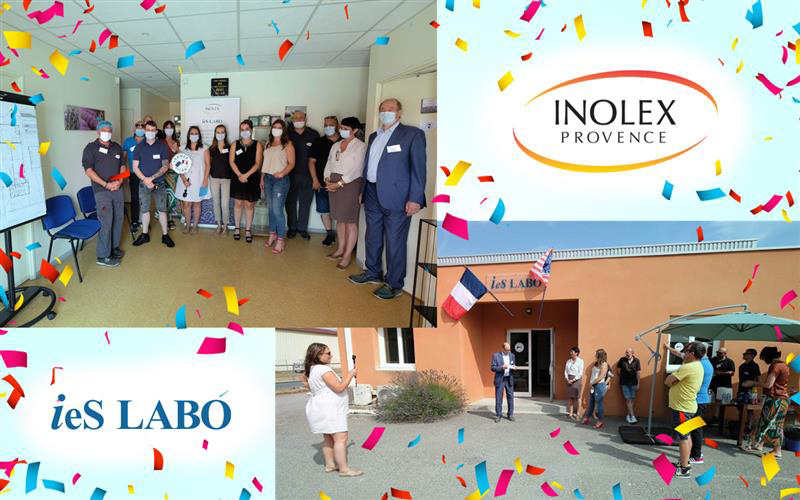 INOLEX Provence, IES Labo hosts French regional officials for celebratory event