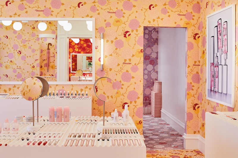Inside Glossier's second London pop-up store 