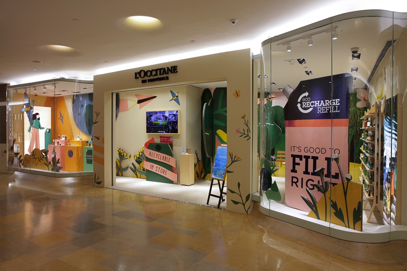 Inside L’Occitane’s #MEGA Hong Kong sustainability concept store
