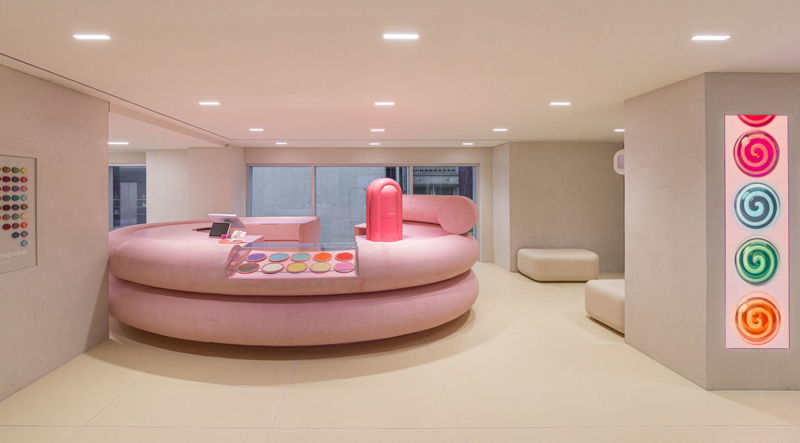 Laneige's Lip Mask customisation station
