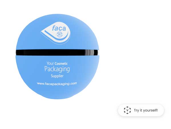 Interactive experience cosmetic packaging with Faca Packaging