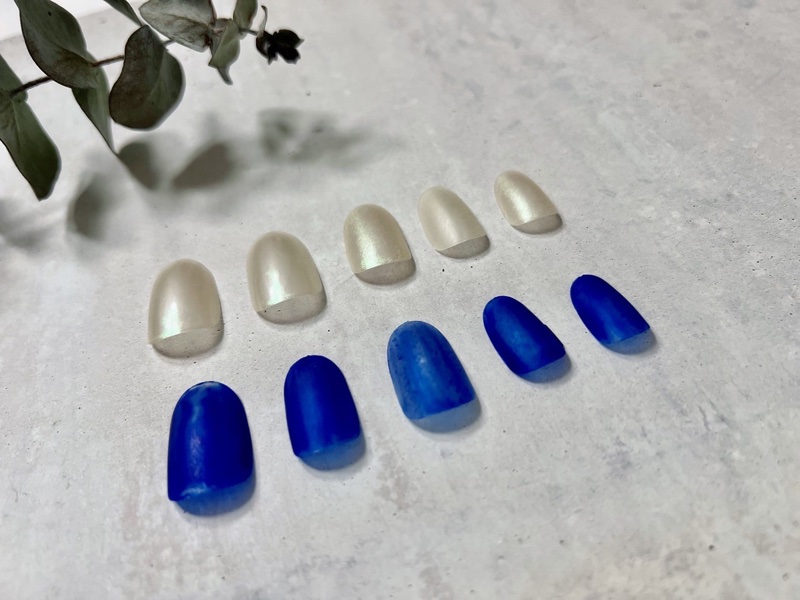 <i>Green Science Alliance’s new polish on its previously-launched biodegradable false nails</i>