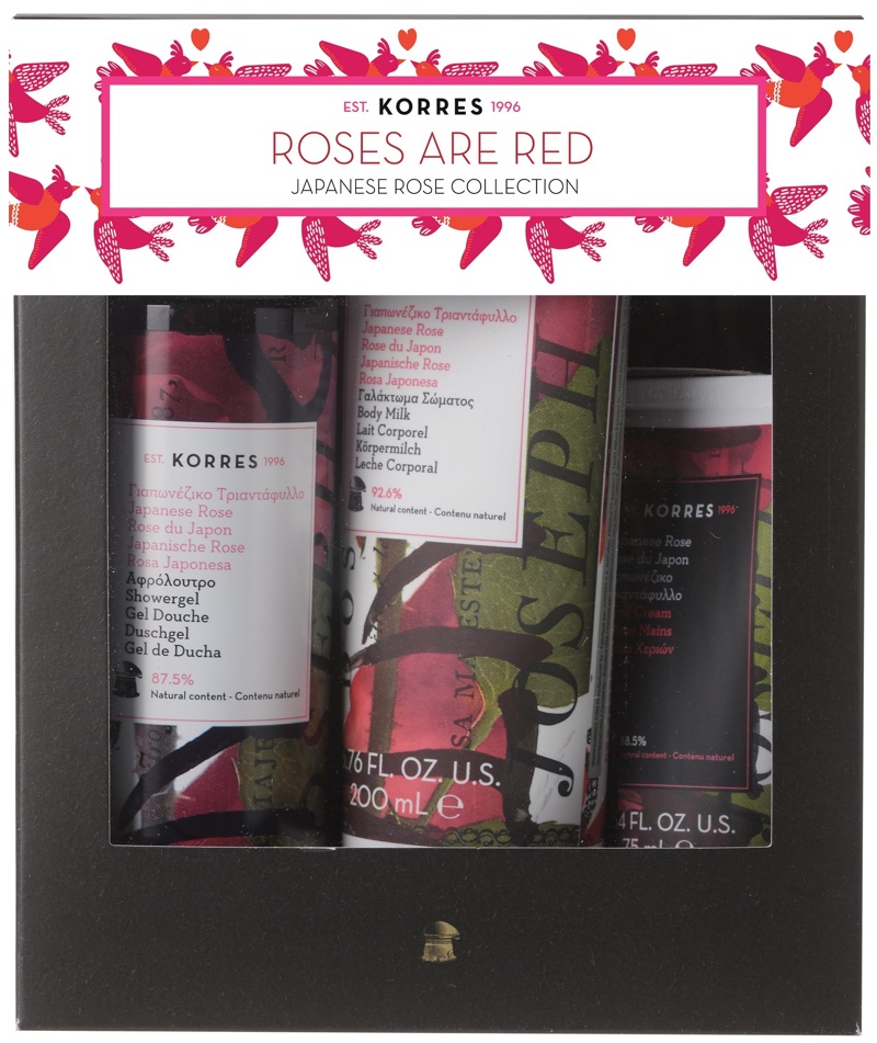 Korres introduces gift set trio for Valentine’s Day 