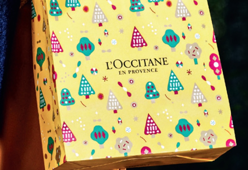 L'Occitane strips 30 tonnes of cardboard from Christmas packaging
