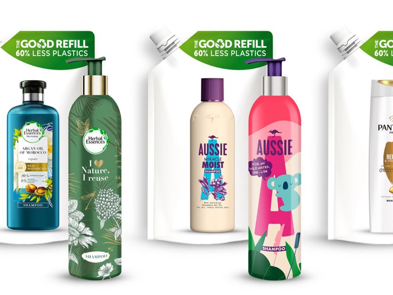 <i>P&G’s reusable and refillable aluminium bottle system is one of the eco concepts facing criticism</i>