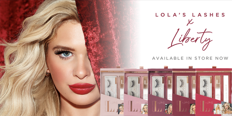 Liberty Poole releases Lash Collection with Lola’s Lashes