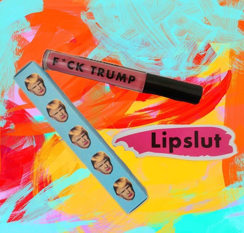 Lipslut donates F*ck Trump lipstick profits to Charlottesville charities