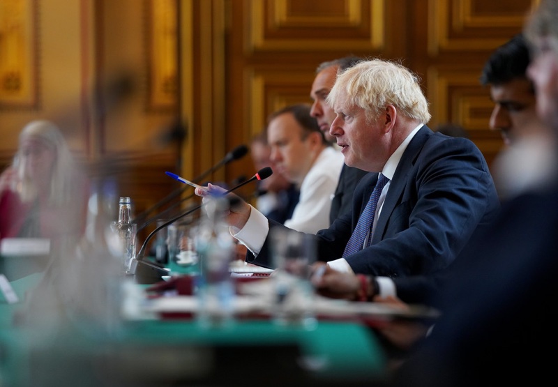 UK Prime Minister Boris Johnson is expected to outline new restrictions later today