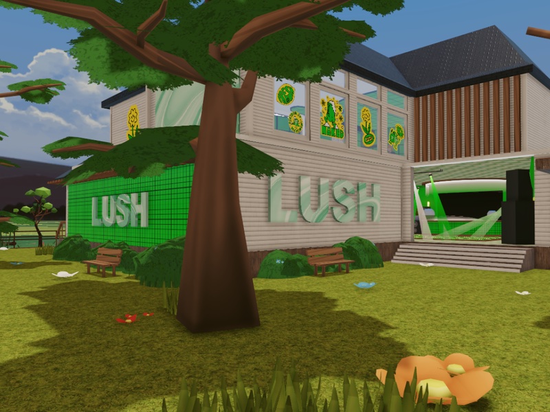 Lush made its metaverse debut this month in DecentraLand