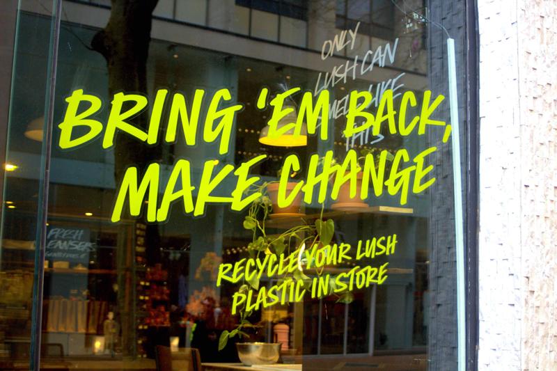 Lush gives new life to plastic packaging with Bring It Back returns scheme