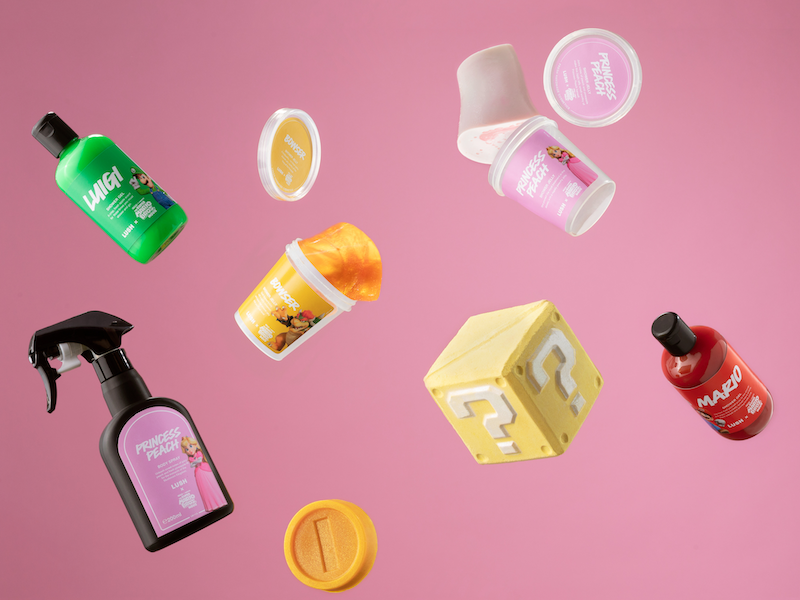 The range is exclusively available in Lush stores, on the Lush app and online