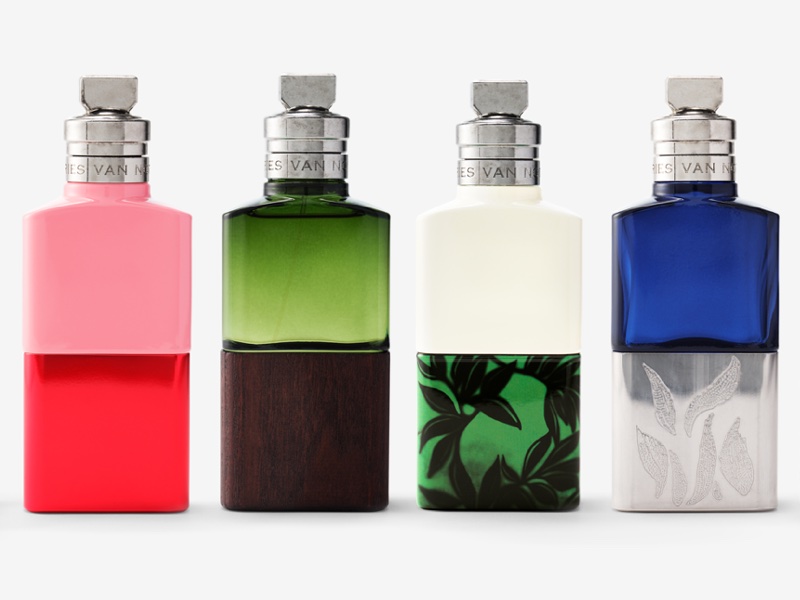 <i>Refillable keepsake flacons for Dries Van Noten's new Eaux de Parfums</i>