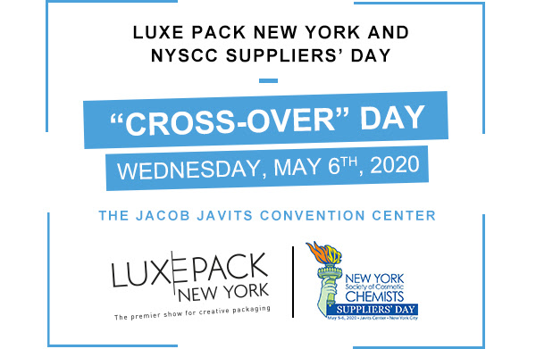 Luxe Pack New York and NYSCC Suppliers’ Day announce offical 