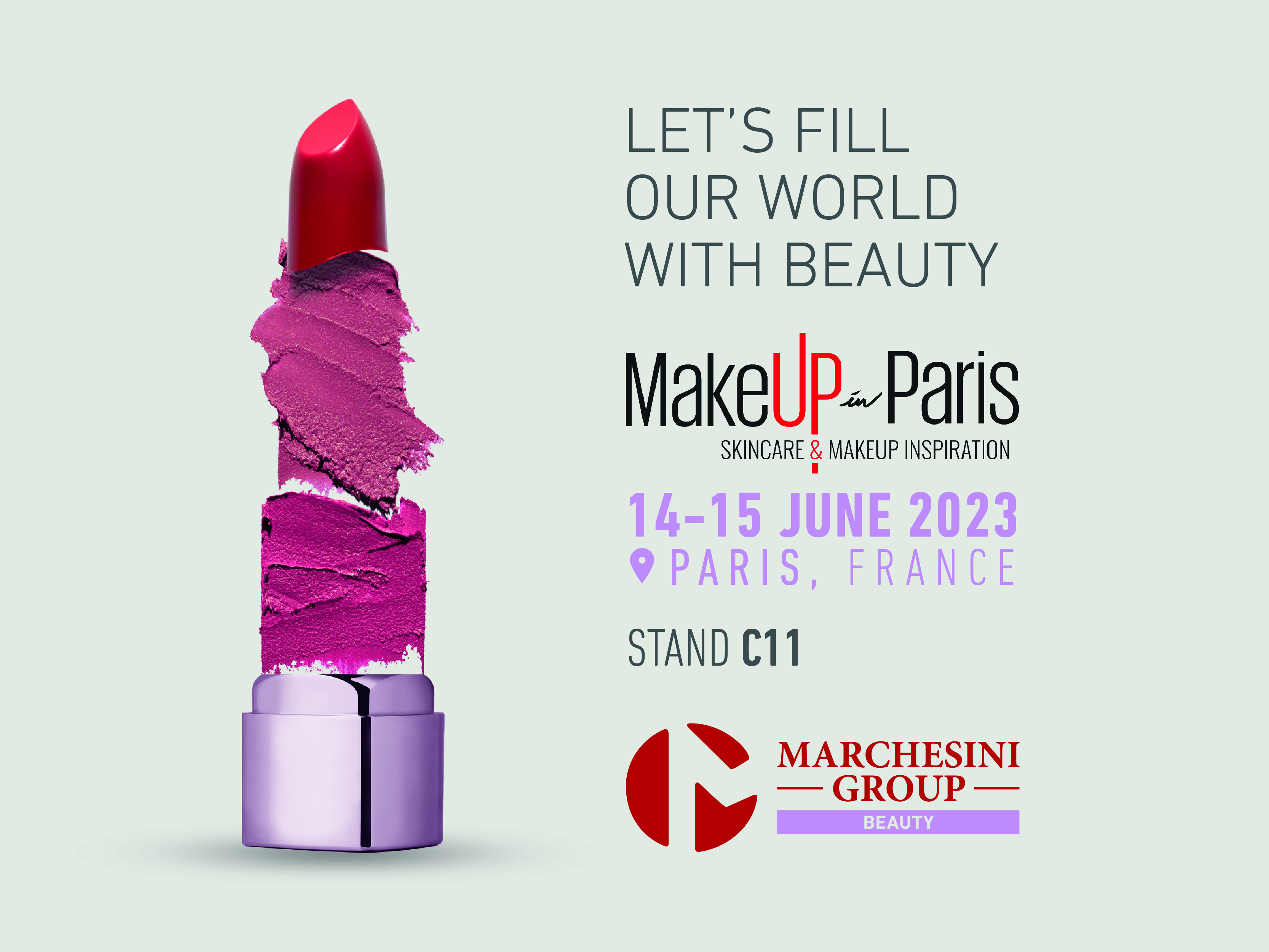 Marchesini Group Beauty at Make Up in Paris 2023