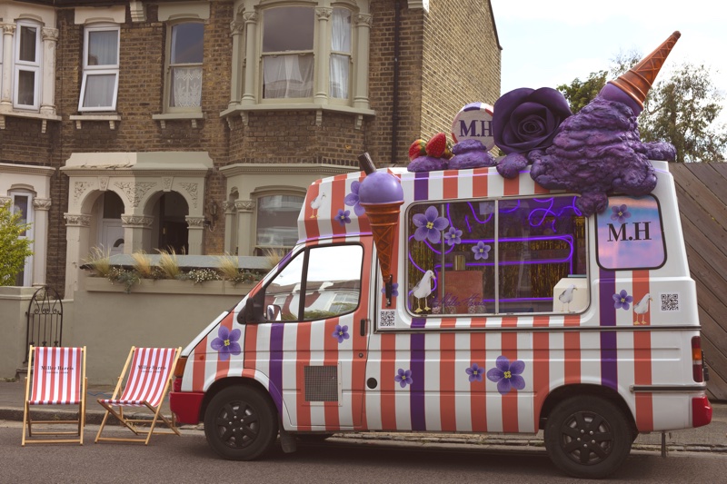 Miller Harris appeals to sweet toothed consumers with Ice Cream Van UK tour