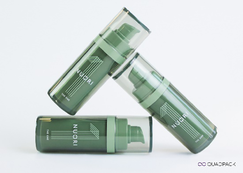 ‘Naked’ airless packaging for NUORI’s The One