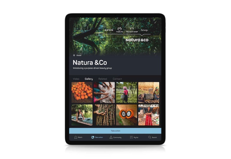 Natura & Co partners with environmental platform WaterBear
