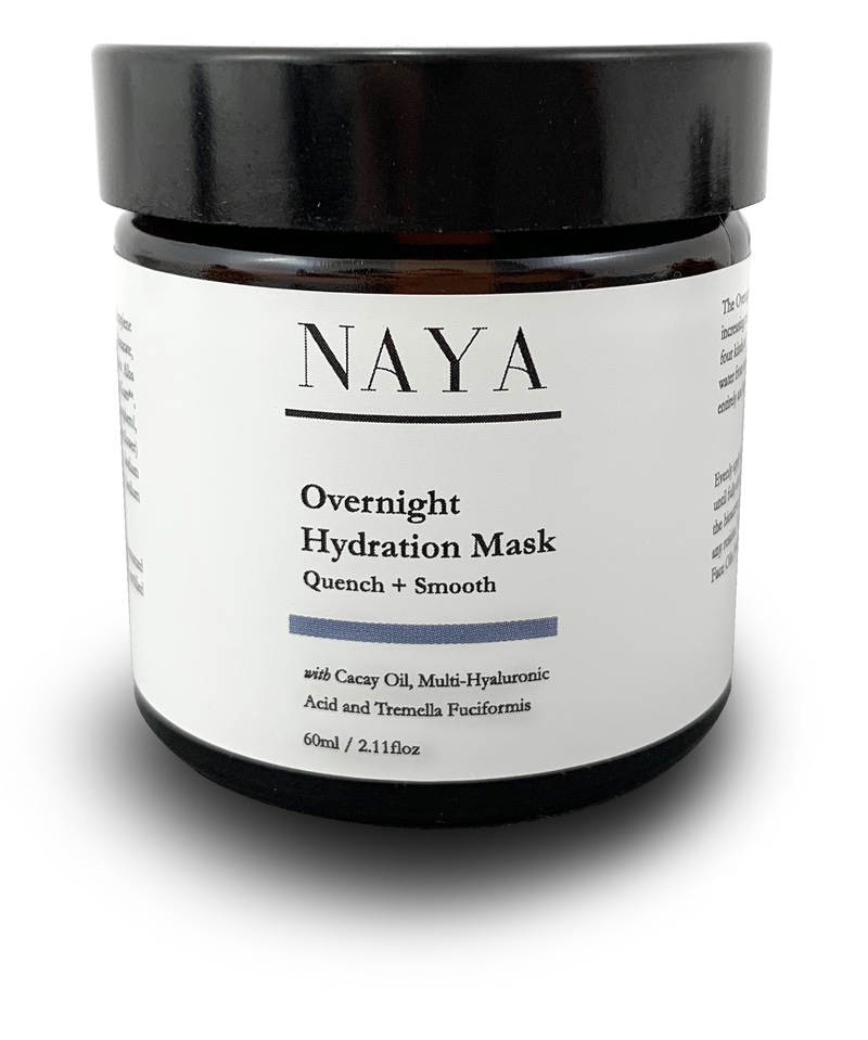Naya introduces new overnight mask containing four types of hyaluronic acid
