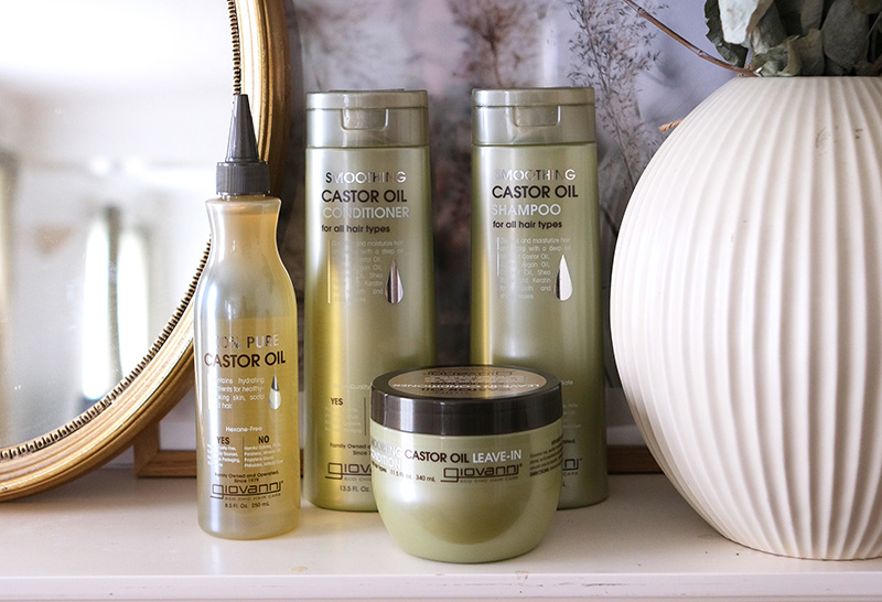 New from Giovanni Eco Chic Hair Care: Smoothing Castor Oil Hair Care Collection