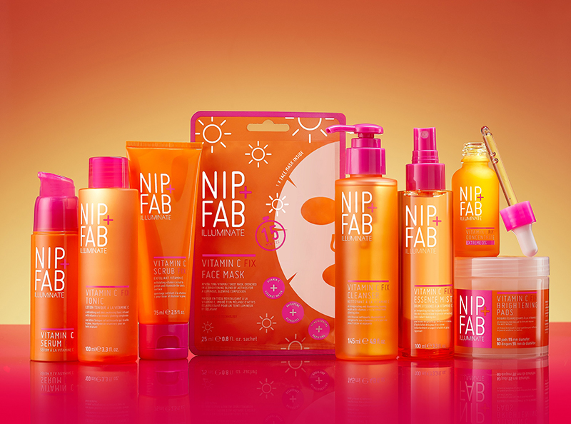 Nip+Fab refreshes the skin with Vitamin C range